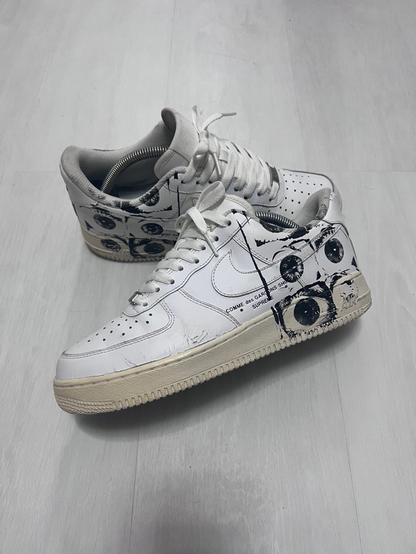 Nike Supreme x CDG air force 1 low eyes