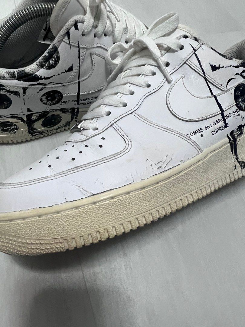 Air force 1 hotsell x supreme x cdg
