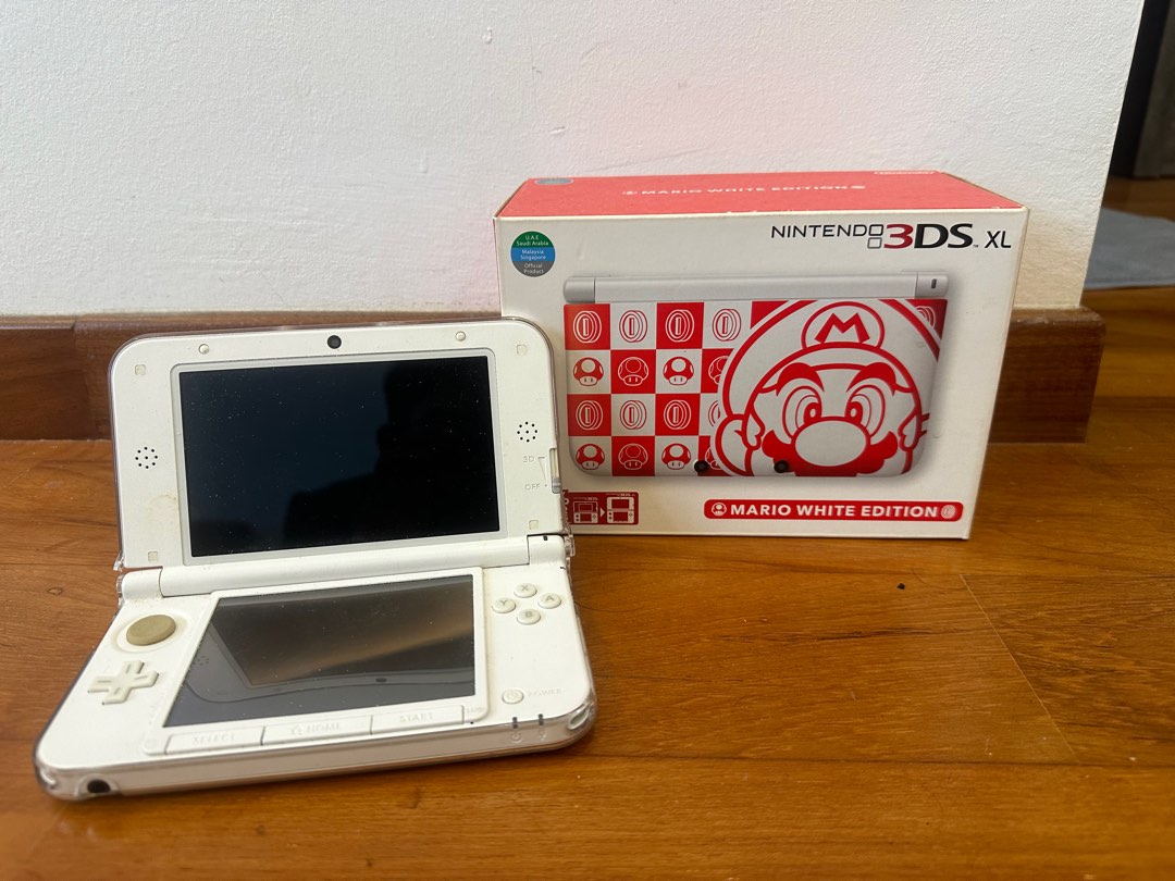NINTENDO 3DS XL Mario Edition, Video Gaming, Video Game Consoles