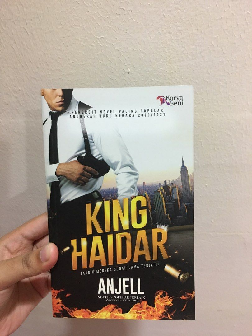 Novel King Haidar Anjell, Hobbies & Toys, Books & Magazines, Storybooks