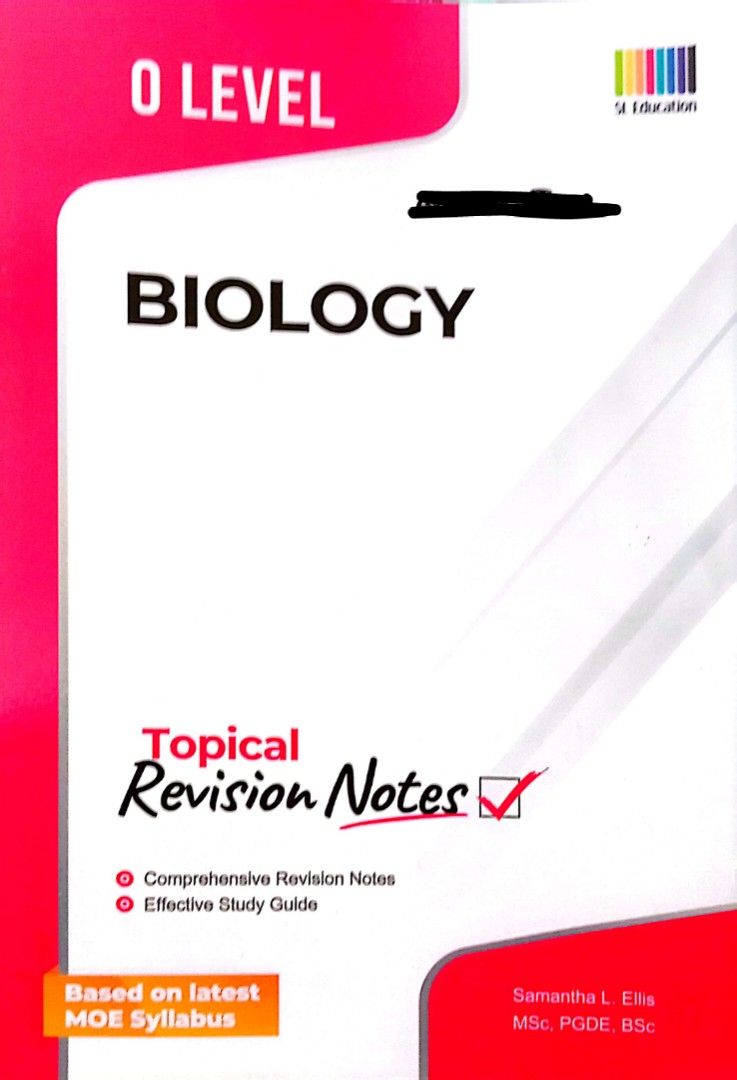 O Level Biology Topical Revision Notes, Announcements on Carousell