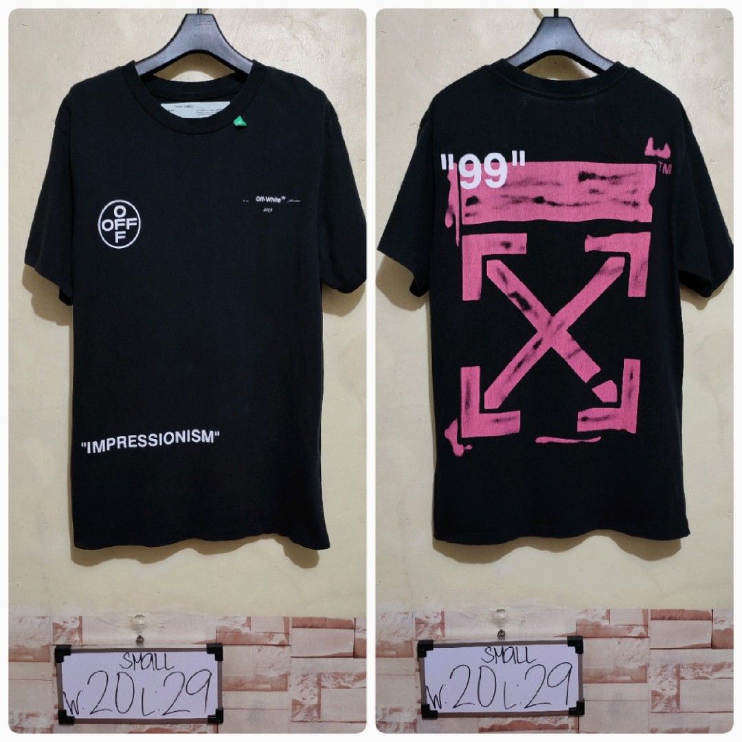 Off white shirt Men s Fashion Tops Sets Tshirts Polo Shirts on Carousell