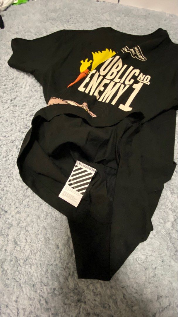 Off white simpsons public enemy discount