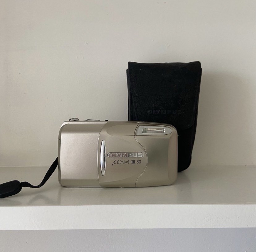 OLYMPUS mju III 80, Photography, Cameras on Carousell