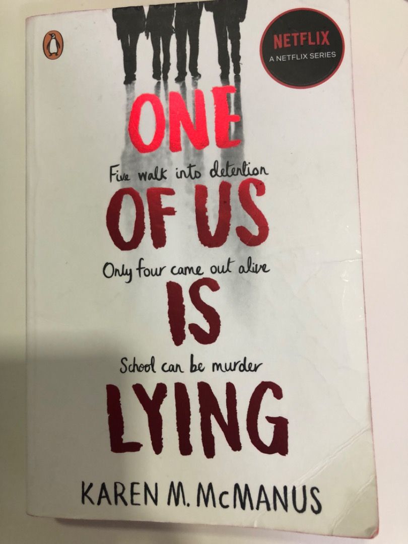 One Of Us Is Lying By Karen M Mcmanus Hobbies And Toys Books And Magazines Fiction And Non Fiction