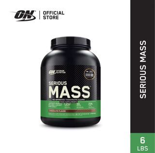 Optimum Nutrition Serious Mass / Mass Gainer 6 lbs + FREE SHAKER [SEALED UNOPENED]