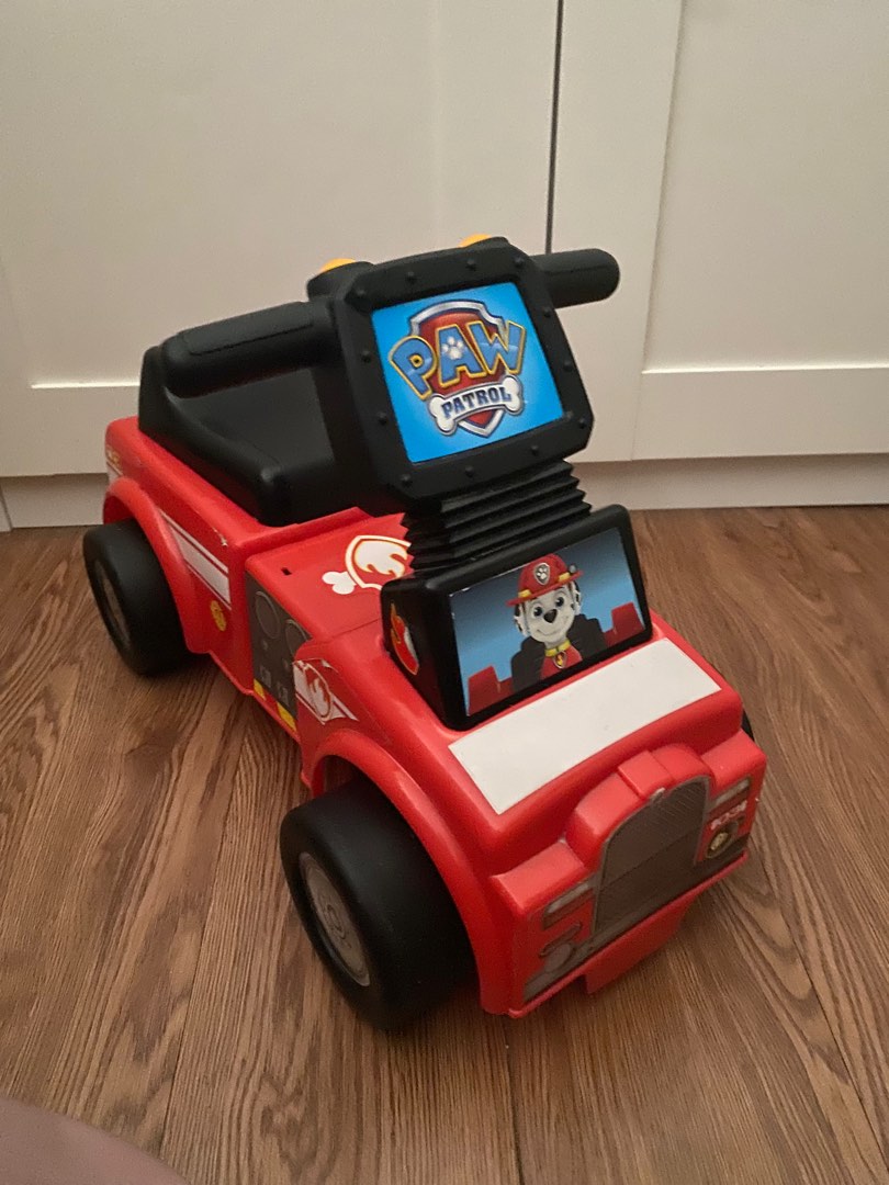 Paw patrol push and scoot on sale