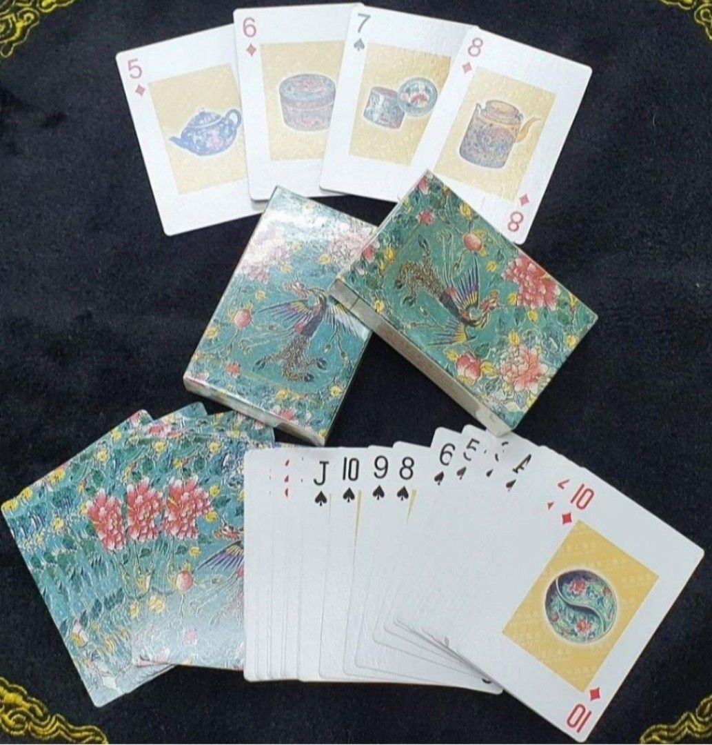 Peranakan Print Poker Card(RARE), Hobbies & Toys, Memorabilia