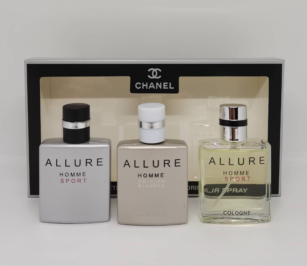 Perfume Chanel miniature set perfume miniature chanel allure homme