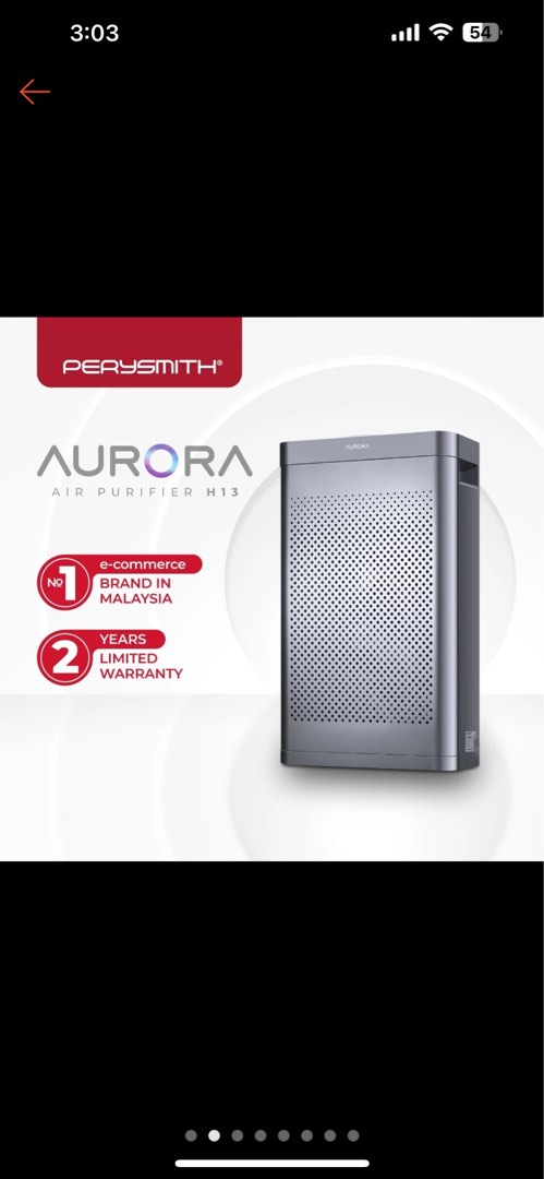 Perysmith air purifier sales