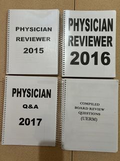 PLE Physician board exam reviewers