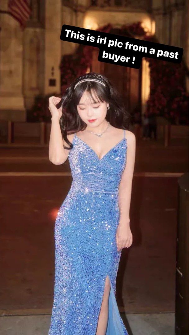 princess polly baby blue dress Ralph Lauren Ralph Lauren Sequin Polo Shift Dress