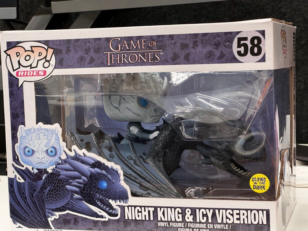 Night king deals and icy viserion