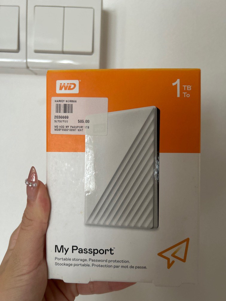 Portable Backup Hard Drive, Computers & Tech, Parts & Accessories, Hard