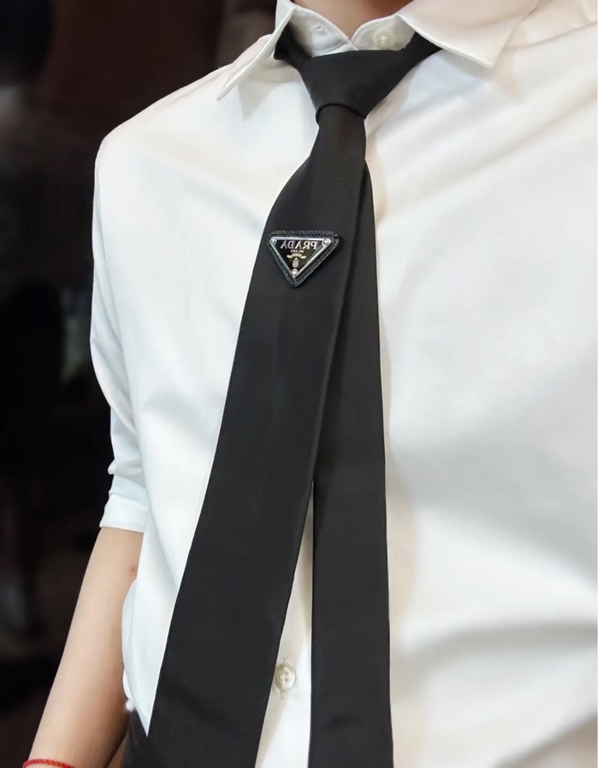 Prada mens tie sales