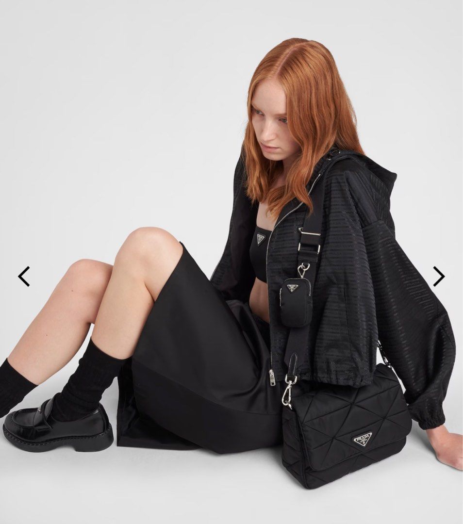 Prada puffer bag discount