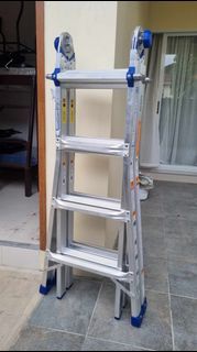 PREMIUM - COSCO 18ft Height Multi-position Aluminum Ladder