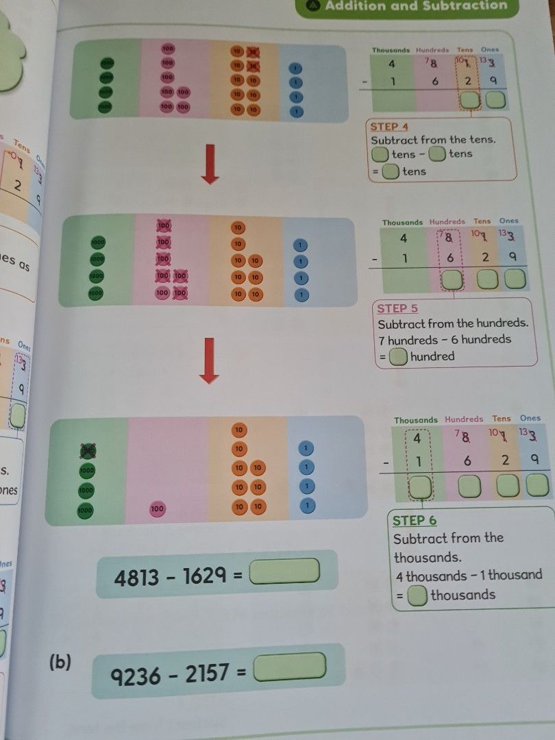 Primary Mathematics Textbook 3A & 3B, Hobbies & Toys, Books & Magazines ...