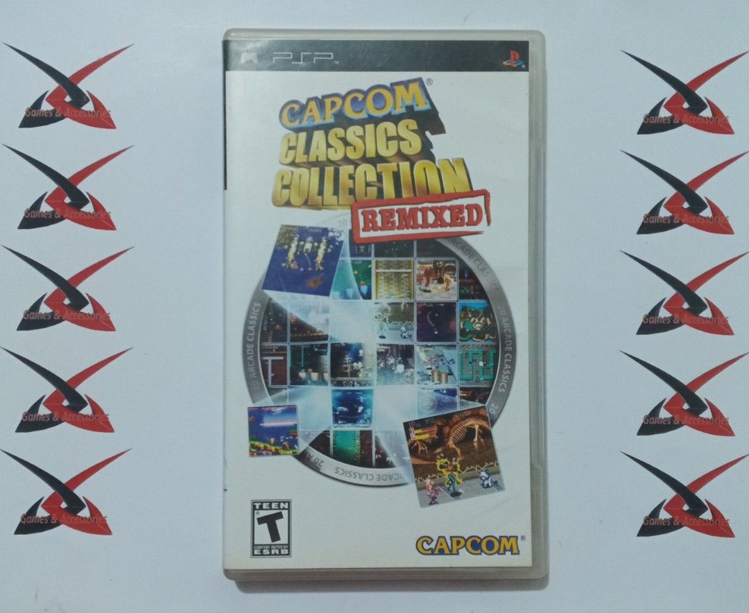 PSP PlayStation Portable UMD Game Classics Collection Remixed