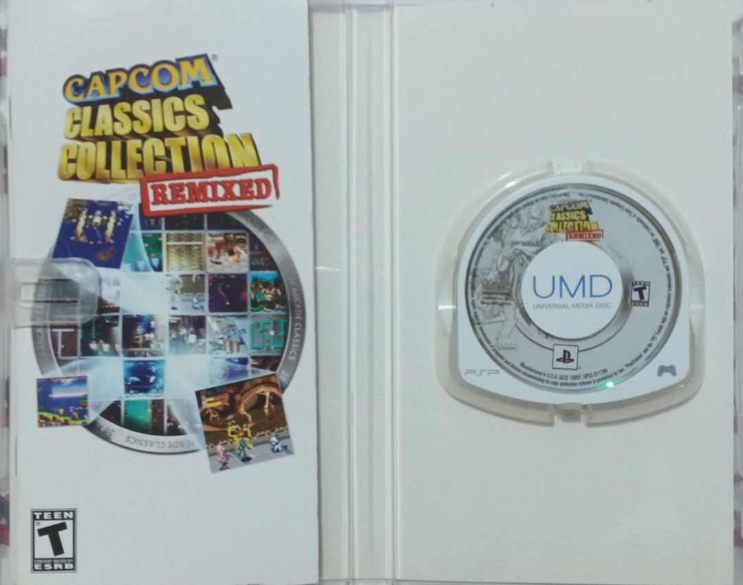 PSP PlayStation Portable UMD Game Classics Collection Remixed