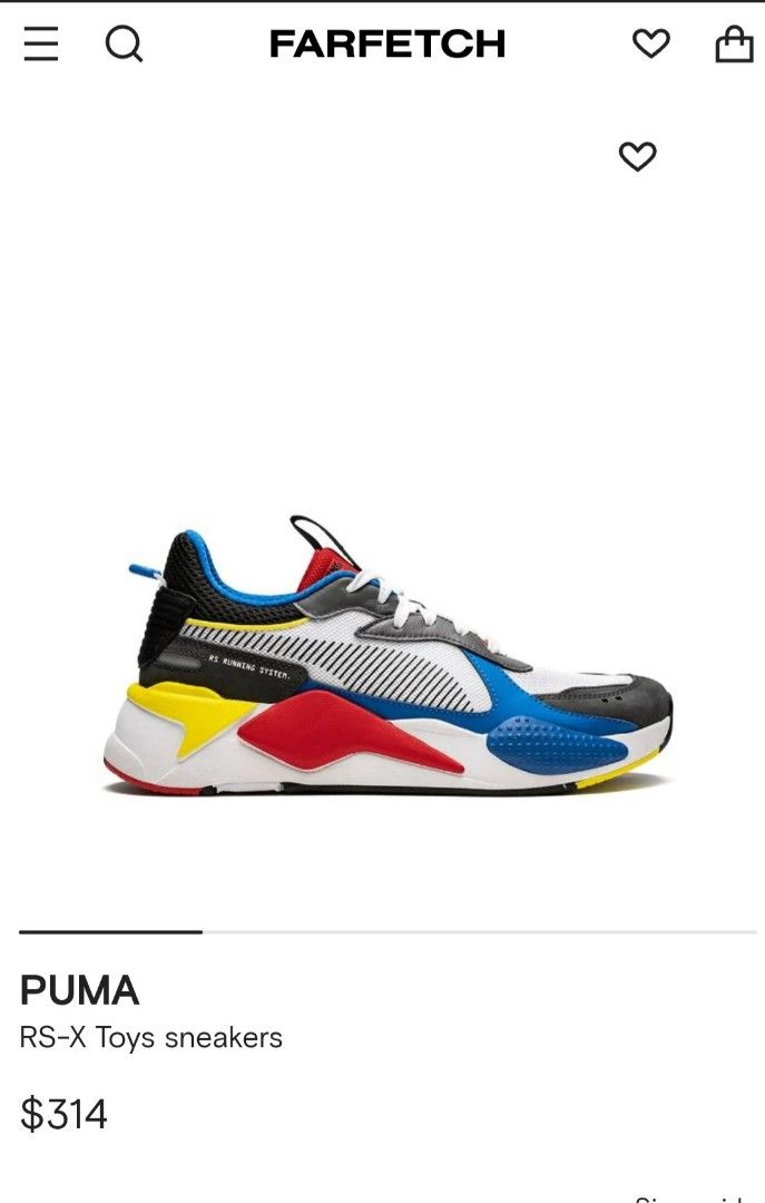 Puma rs online x toys farfetch