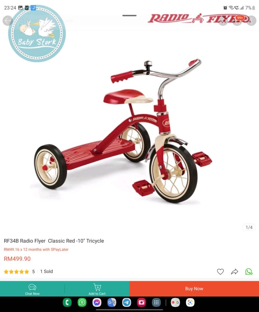 Radio flyer cycle store