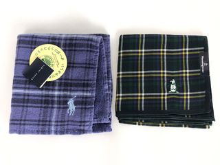 Ralph Lauren Organic Cotton & Munsingwear Handkerchief (Set of 2)