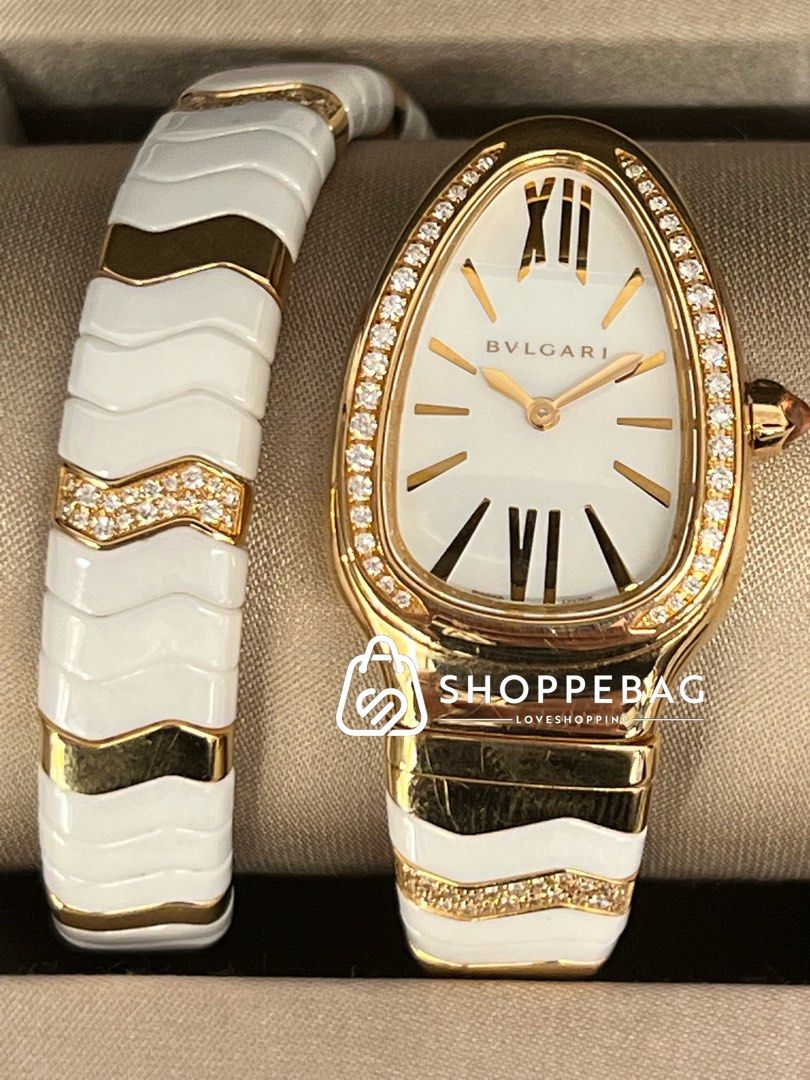 Bvlgari serpenti hotsell gold watch