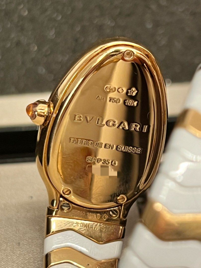 Bvlgari cheap watch 18k