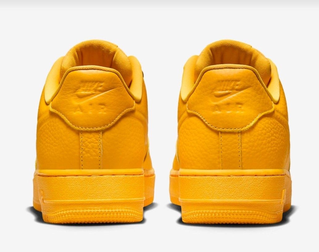 Rare Nike Air Force 1 Pro Tec University Gold Waterproof US size 8 student has special discount Carousell
