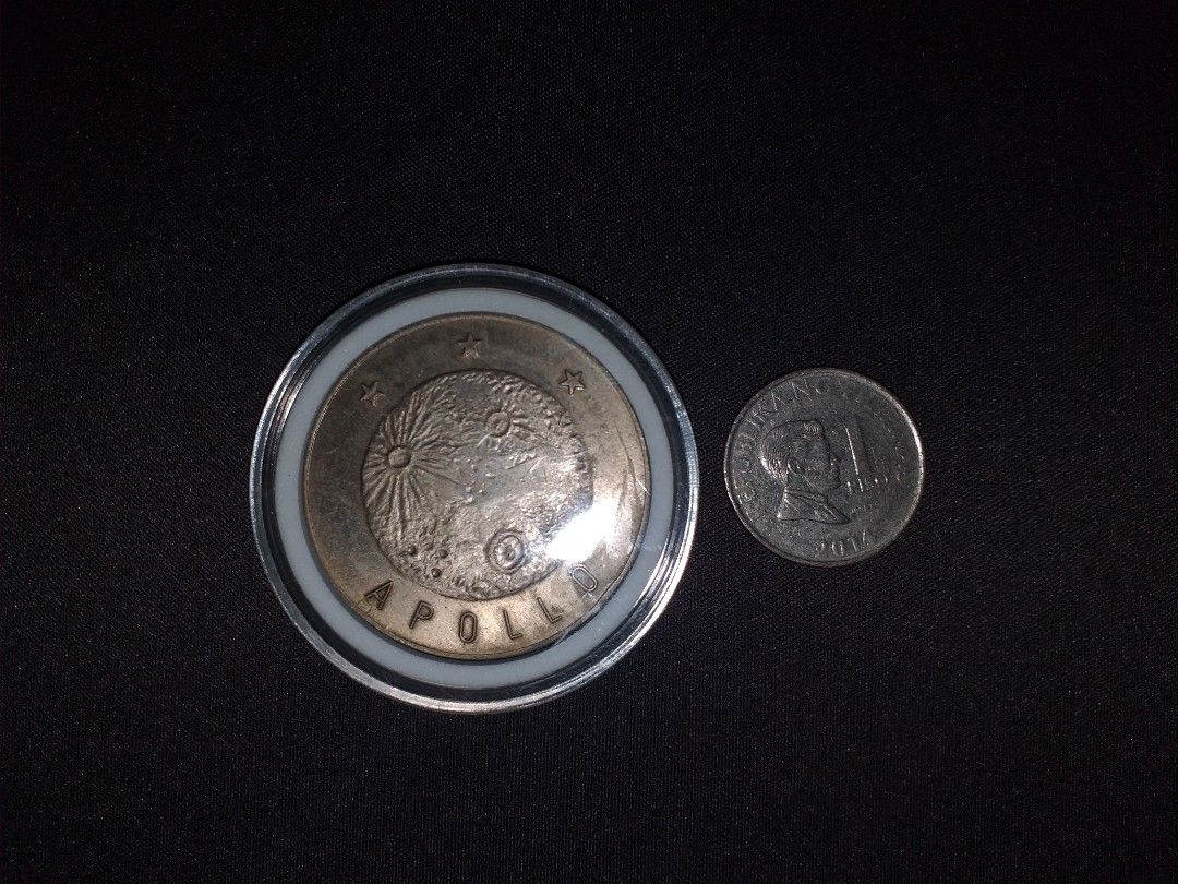Rare Vintage Apollo Eight Token Coin, Hobbies & Toys, Memorabilia ...