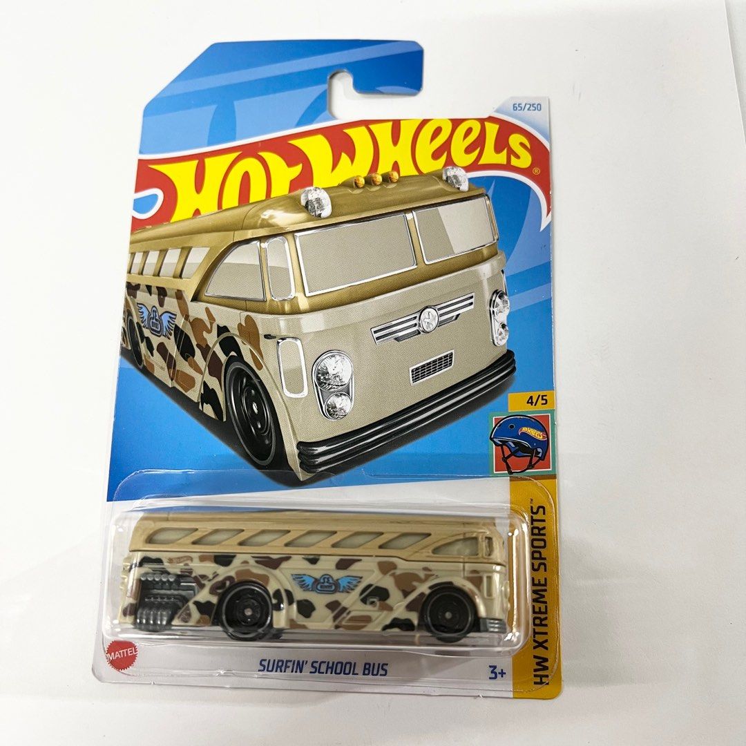 Hot wheels surfin discount school bus value
