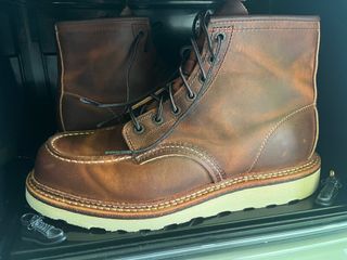 Red wing men's sales steel toe boots