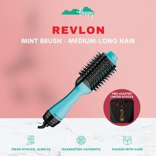 REVLON One-Step Volumizer Mint Brush Medium-Long Hair