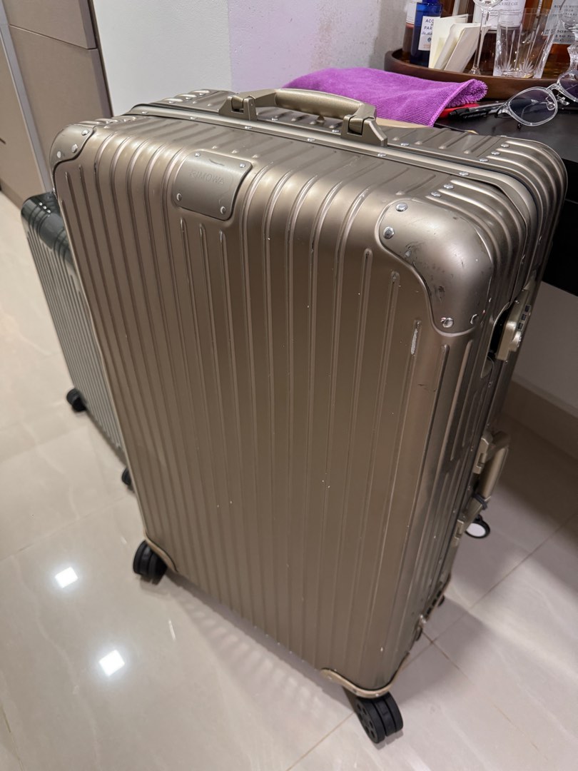 Rimowa Original Check In L 73L warranty, Hobbies & Toys, Travel