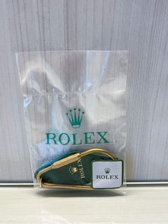 Rolex Green/Gold Keychain