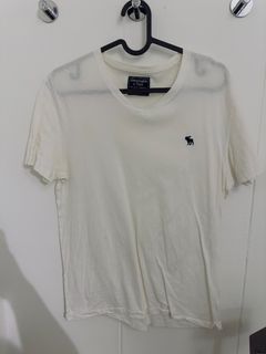 (S) A&F V-neck cotton tee