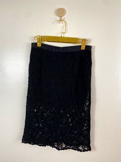 Sacai Luck - Lace Pencil Skirt