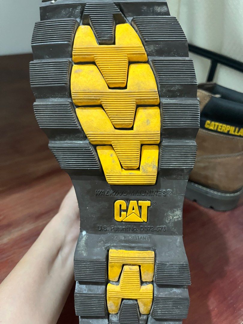 Fake caterpillar boots top