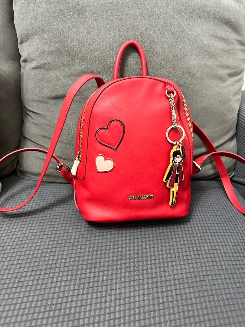 Love moschino backpack clearance sale