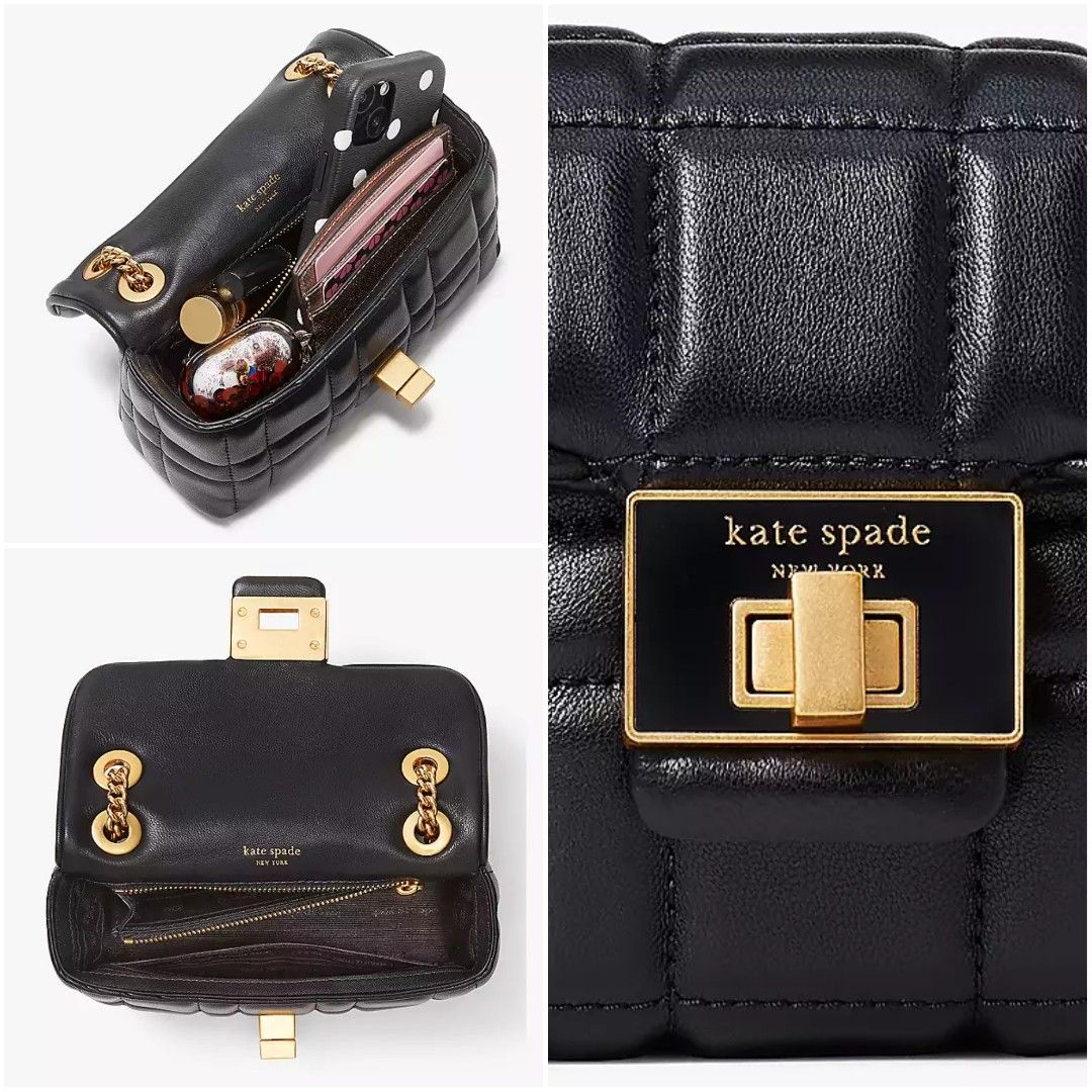Kate Sp SALES (Ends 30 Nov Noon) Kate Spade Evelyn Quilted Small Shoulder ...