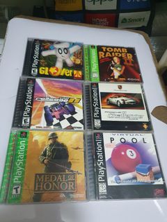 Selling Sony PS1 Videogames.