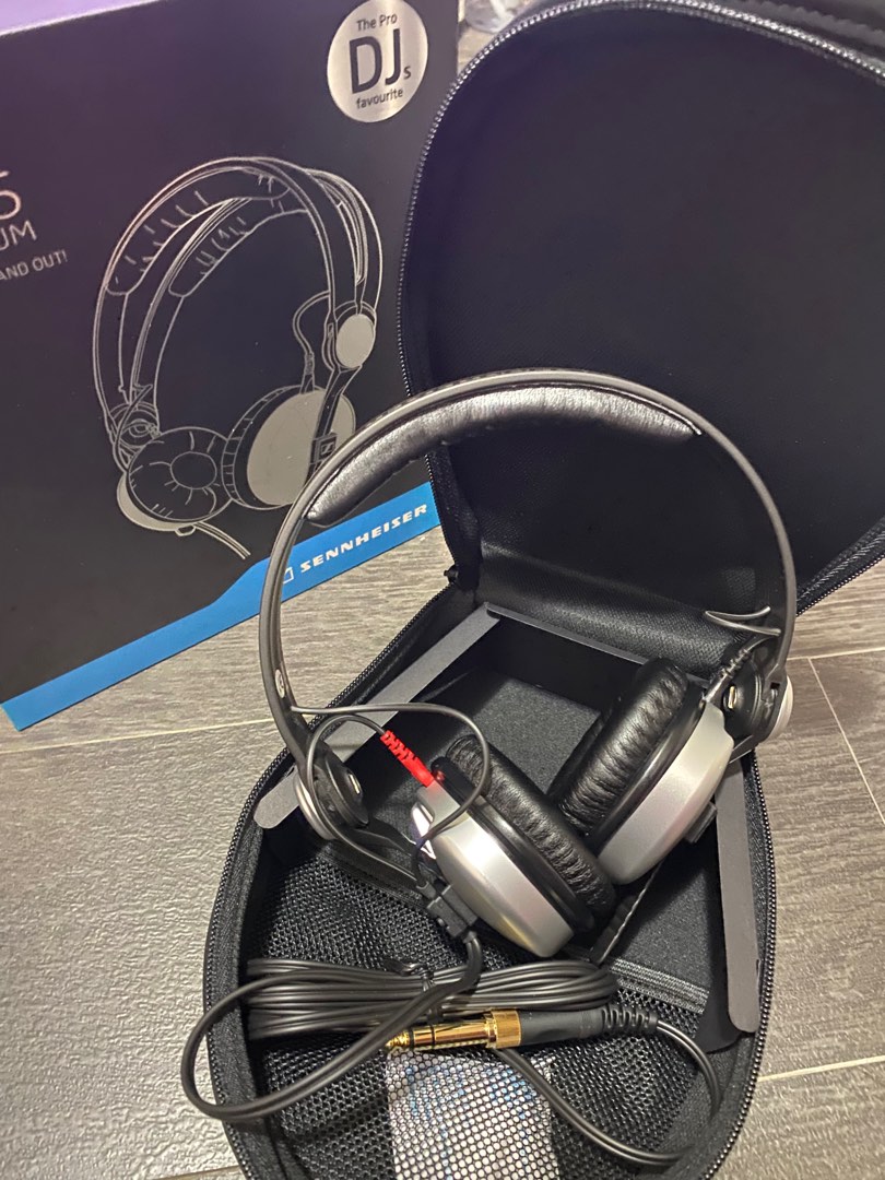 sennheiser HD25 Aluminium step up and stand out, 音響器材, 耳機