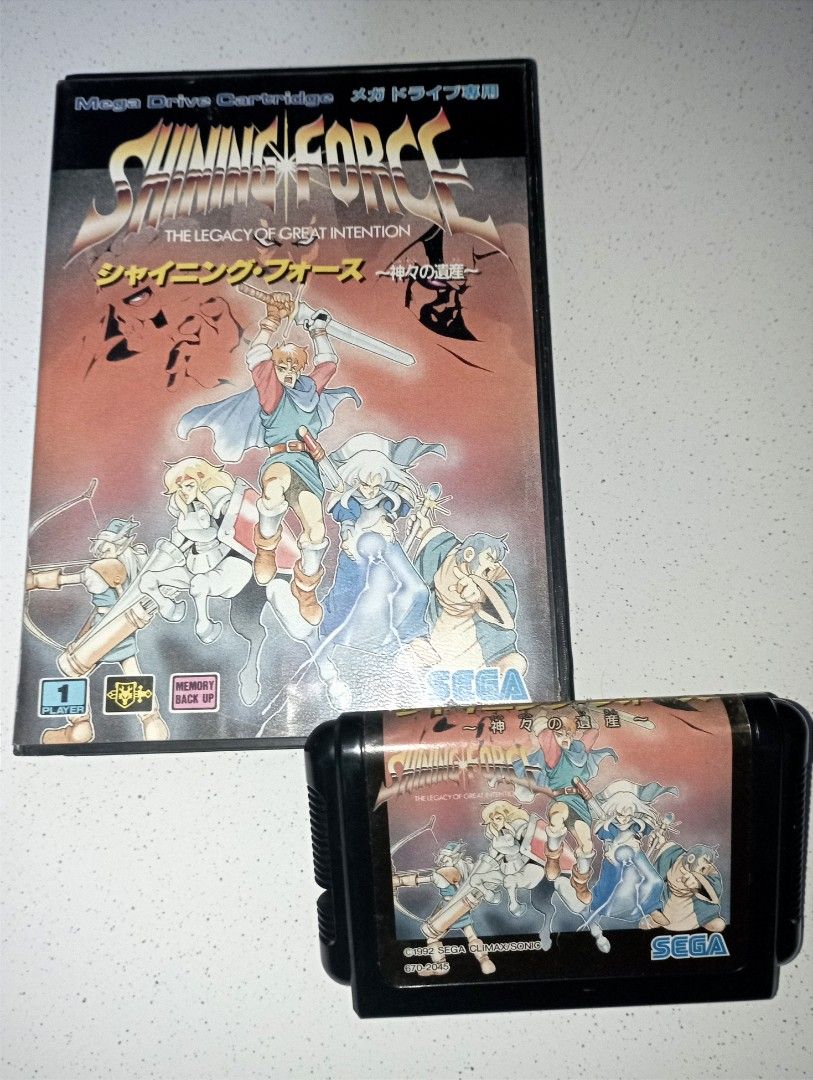 Shining in the darkness megadrive sega mega drive, Video Gaming, Video Game Consoles, Others on