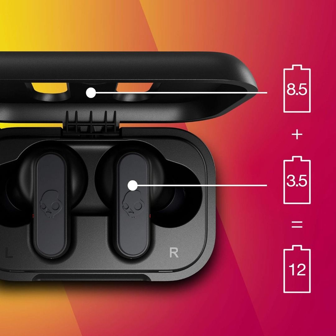 Skullcandy Dime True Wireless In-Ear Earbuds With Charging Case True Black (Category: Earphones) located in Quezon City. Submitted by kayefz (Listing ID 1267231664, Image 3). Description: Meet our newest (and smallest) true wireless earbuds: Dime™. With exceptional sound quality, simple controls and a super-affordable price point, these little buds are poised to create some big noise in the market..