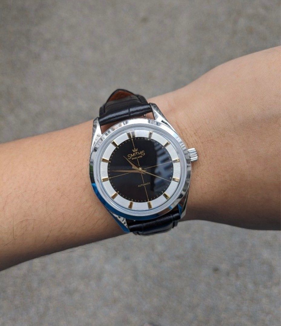 SMITHS TRANS-GLOBAL - PRS-54 Black, Men's Fashion, Watches