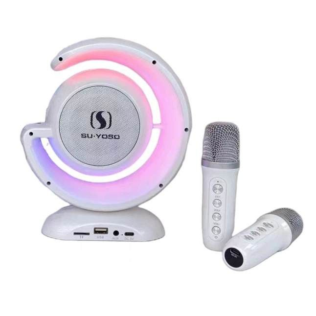 Speaker with 2 Mic (Category: Microphones) located in Manila. Submitted by redonlineshop (Listing ID 1267283379, Image 1). Description: Speaker with 2 Mic ₱1350 ON HAND BRAND NEW Mode of Payment: Gcash,COD Same day delivery + Delivery Fee.