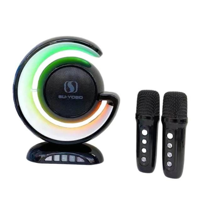 Speaker with 2 Mic (Category: Microphones) located in Manila. Submitted by redonlineshop (Listing ID 1267283379, Image 2). Description: Speaker with 2 Mic ₱1350 ON HAND BRAND NEW Mode of Payment: Gcash,COD Same day delivery + Delivery Fee.