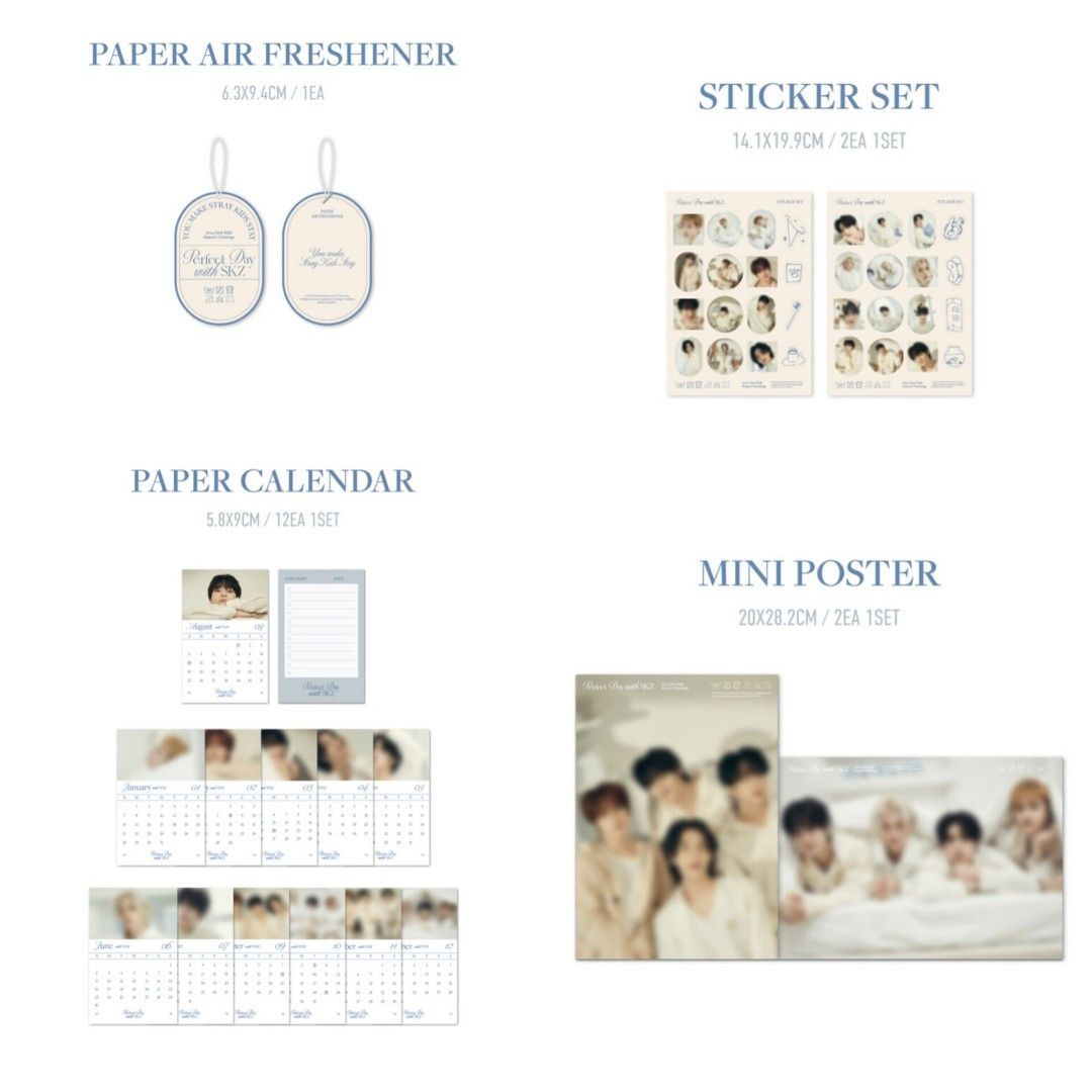 Stray Kids 2024 SEASON’S GREETINGS [Perfect Day with SKZ], Hobbies