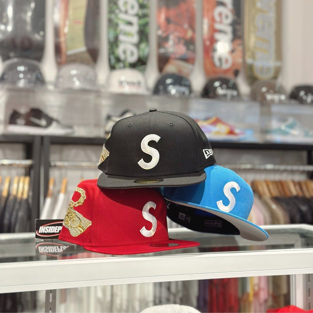 Supreme New Era Jesus Piece S Logo 59fifty Baseball Cap Men s